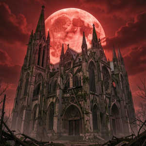 A grand, decaying gothic cathedral under blood moon - F29.jpg