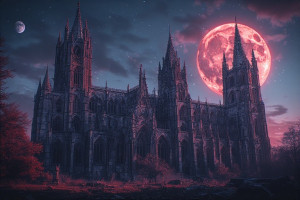A grand, decaying gothic cathedral under blood moon - P3.jpg