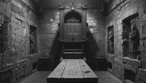 Guillotine in 1930s Munich prison - PL1.png