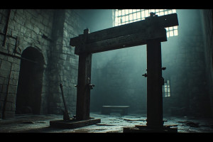 Guillotine in 1930s Munich prison - P5.jpg
