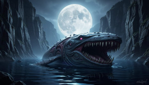 Giant prehistoric predator whale in Norwegian fjord - F29.jpg