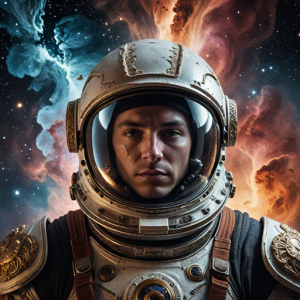 An astronaut stares into the face of an ancient deity - H1.png