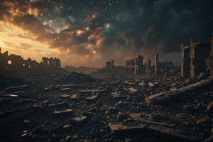 Cosmic Horror Over Apocalyptic Ruins - P4.jpg