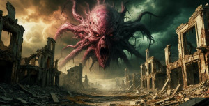 Cosmic Horror Over Apocalyptic Ruins - S.jpg
