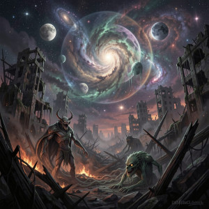 Cosmic Horror Over Apocalyptic Ruins - F29B.jpg