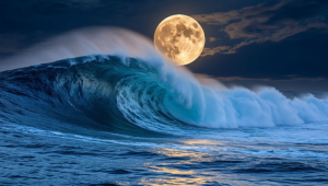 Giant rogue wave in Devil's Sea under blood moon - S.png