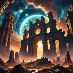 Cosmic Horror Over Apocalyptic Ruins - СXL.jpg