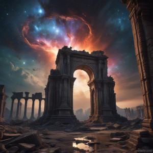 Cosmic Horror Over Apocalyptic Ruins - J9.jpg