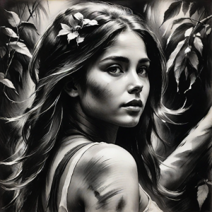 Beautiful female tulpa under Black Sun - H26.png
