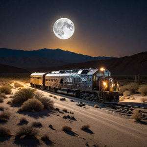 Train wreck in California desert under full moon - H1.png