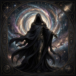 An ancient deity, cloaked in cosmic darkness.jpg