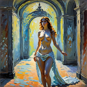 Beautiful naked ghost woman  in haunted castle - H8.png