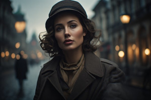 Beautiful female detective in 1940s Berlin - P1.jpg
