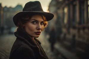 Beautiful female detective in 1940s Berlin - P2.jpg