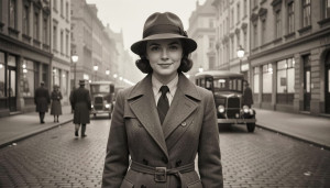 Beautiful female detective in 1940s Berlin - F29A.jpg