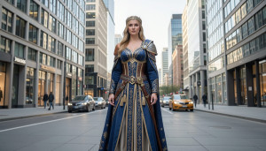 Beautiful Nordic goddess in modern city - F29.jpg