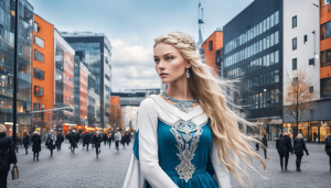 Beautiful Nordic goddess in modern city - CXL.jpg
