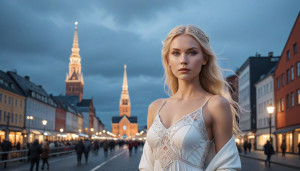 Beautiful Nordic goddess in modern city - АXL.jpg