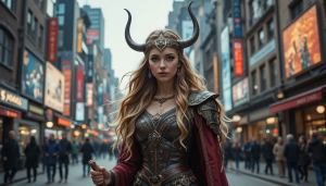 Beautiful Viking goddess in modern city - PL.png