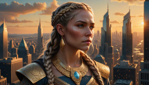 Beautiful Viking goddess in modern city - DXL.jpg