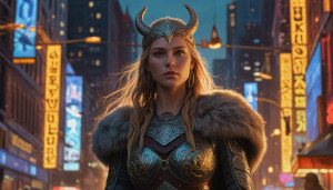 Beautiful Viking goddess in modern city - R4.jpg