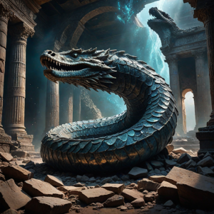 A colossal sea serpent in ruins - H1.png