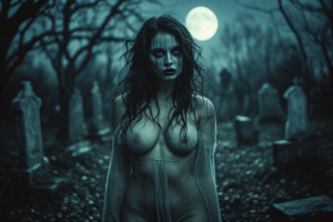Beautiful naked ghost woman in abandoned cemetery - P2.jpg