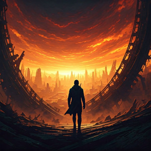 A lone figure surveys the ruins of metropolis - G3.jpg