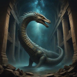 A colossal sea serpent in ruins - JXI.jpg