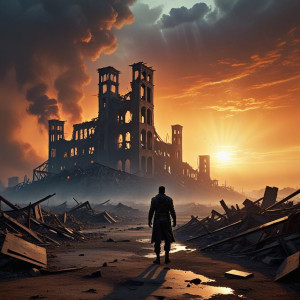 A lone figure surveys the ruins of metropolis - BXL.jpg