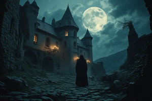 Baron Samedi in haunted medieval castle - P1.jpg