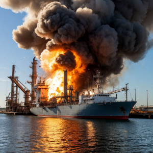 Взрыв нефтяного терминала в заливе.png