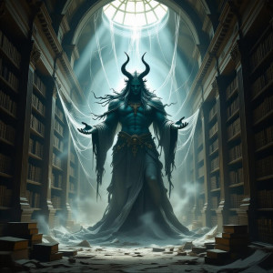 Ancient Deity in a Haunting Library - H11.jpg