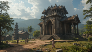 Temple of Ogun in African village  - PL.png