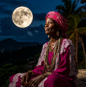 Vodou priestess in Haiti under full moon - S.png