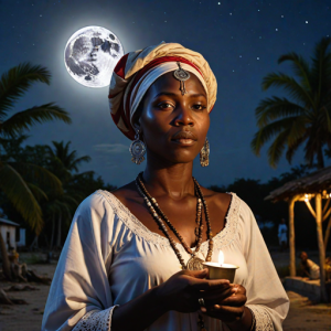 Santeria priestess in Haiti under full moon - H1.png