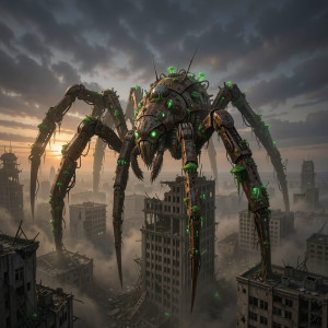 A colossal biomechanical spider.jpg
