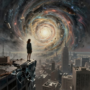 Woman on Shattered Skyscraper - Z.jpg