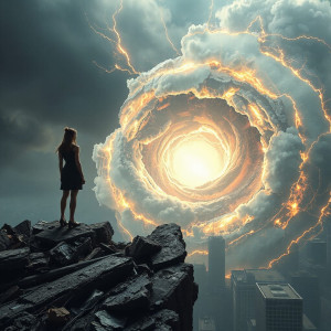 Woman on Shattered Skyscraper -JFL.jpg