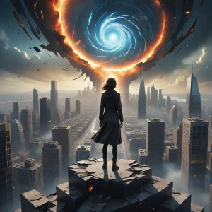 Woman on Shattered Skyscraper - СXL.jpg