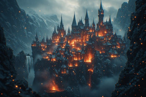City of fire and ice in fantasy land - P1.jpg