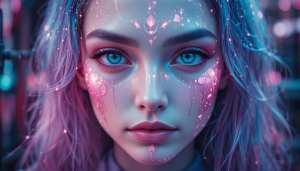 Face of beautiful female tulpa inside cyberspace - PL.png
