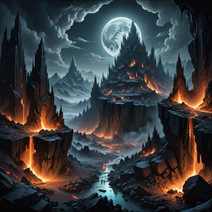 City of fire and ice in fantasy land under full moon - DXL.jpg