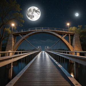 Bridge into parallel Universe under full moon - S.png