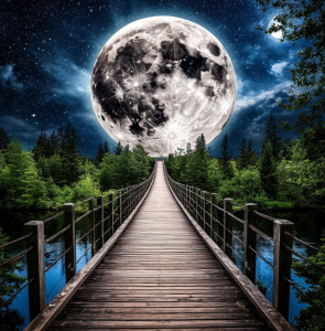 Bridge into parallel Universe under full moon - S1.png