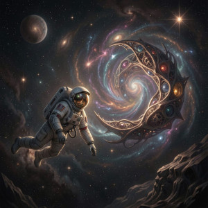 A solitary astronaut adrift in the vast emptiness of space.jpg