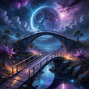 Bridge into parallel Universe under full moon - АXL.jpg