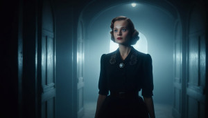Beautiful German woman in 1940s dress - R5.jpg