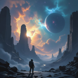 Astronaut at Alien Ruins - Н11.jpg