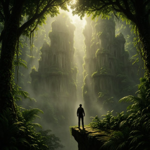 A lone explorer stands on the precipice of ancient city - F24В.jpg